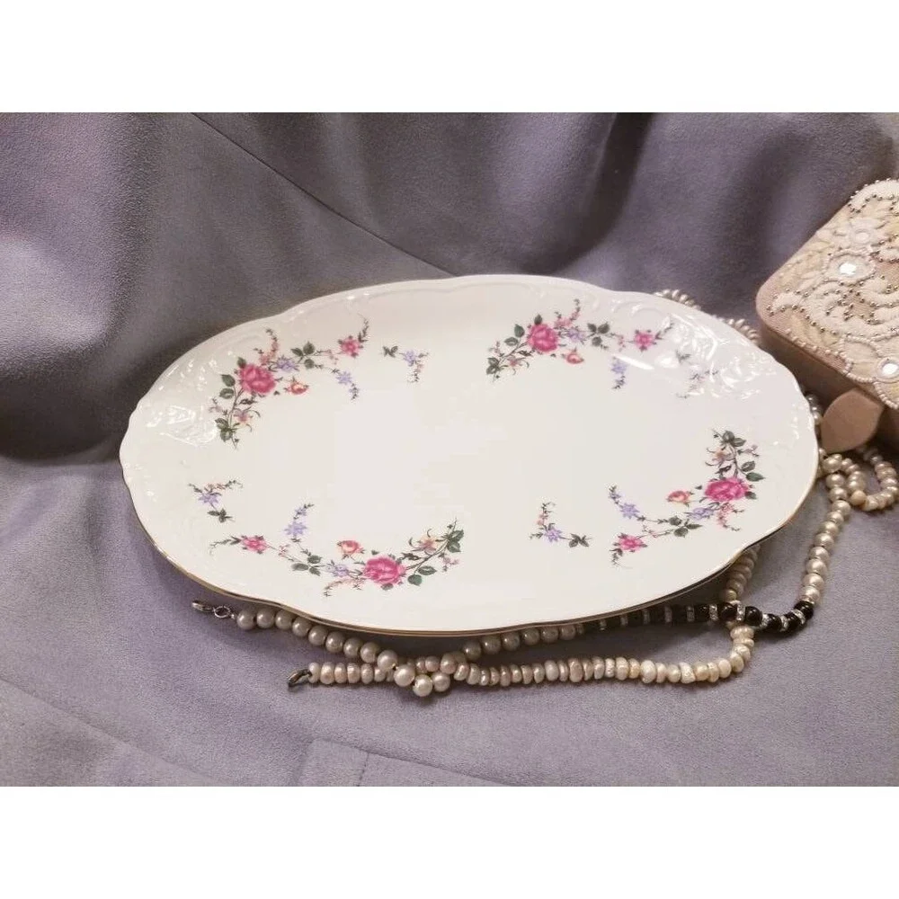 Large Vintage Wawel Poland Royal Vienna Collection China Serving Dish